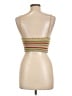 C'isa Gold Sleeveless Top Size L - photo 2