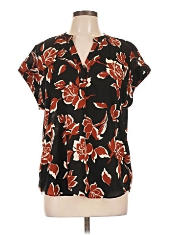 Cynthia Steffe Short Sleeve Blouse (view 1)