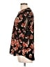 Cynthia Steffe 100% Polyester Floral Black Short Sleeve Blouse Size L - photo 5