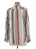 Roller Rabbit 100% Cotton Stripes Tan Long Sleeve Button-Down Shirt Size M - photo 2