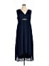 Unbranded Blue Cocktail Dress Size XXL - photo 1