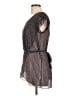 Hello Miss 100% Polyester Black Short Sleeve Top Size L - photo 5