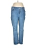 Seven7 Solid Blue Jeans Size 16 - photo 1