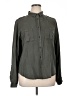 Signature Studio 100% Lyocell Gray Long Sleeve Button-Down Shirt Size XL - photo 1