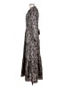 Max Studio Paisley Brown Casual Dress Size S - photo 5