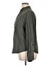 Signature Studio 100% Lyocell Gray Long Sleeve Button-Down Shirt Size XL - photo 5