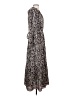 Max Studio Paisley Brown Casual Dress Size S - photo 4