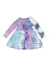 Little Angels Tie-dye Blue Dress Size 5 - photo 2