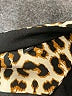 Express 100% Polyester Animal Print Gold Jacket Size L - photo 6
