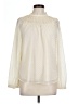 Ann Taylor LOFT 100% Polyester Ivory Long Sleeve Blouse Size L - photo 1