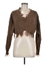 Shein Brown Pullover Sweater Size 6 - photo 1