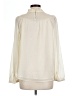 Ann Taylor LOFT 100% Polyester Ivory Long Sleeve Blouse Size L - photo 2