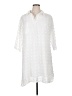 Assorted Brands 100% Polyester White Casual Dress Size XL - photo 1