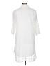 Assorted Brands 100% Polyester White Casual Dress Size XL - photo 2