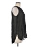 Vince. Black Sleeveless Blouse Size M - photo 4