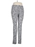 J. McLaughlin Animal Print Gray Jeggings Size 10 - photo 1