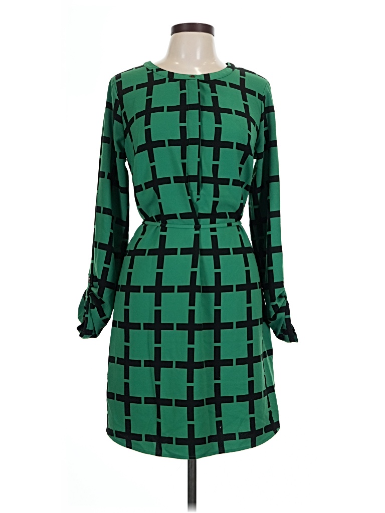 Pre-owned Merona Casual Dress In Green