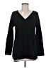Griffen 100% Cashmere Black Cashmere Pullover Sweater Size M - photo 1