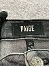 Paige Chevron-herringbone Gray Jeans Size 26 waist - photo 7