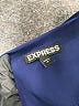 Express Color Block Blue 3/4 Sleeve Blouse Size L - photo 7