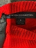 French Connection Color Block Red Turtleneck Sweater Size S - photo 7