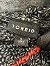 Torrid Stripes Black Pullover Sweater Size 3X Plus (3) - photo 7