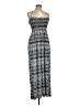 Dream Beach Chevron-herringbone Gray Casual Dress Size L - photo 1