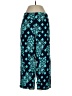 Escapada 100% Rayon Print Teal Casual Pants Size S - photo 1