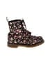 Dr. Martens Floral Pink Ankle Boots Size 6 - photo 1