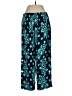 Escapada 100% Rayon Print Teal Casual Pants Size S - photo 2