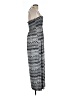 Dream Beach Chevron-herringbone Gray Casual Dress Size L - photo 4