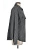Adrienne Vittadini Stripes Gray Long Sleeve Button-Down Shirt Size L - photo 4