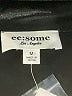 ee:some Metallic Black Long Sleeve Blouse Size M - photo 7
