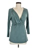 Boden Teal Long Sleeve Top Size 6R - photo 1
