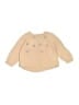 Zara Tan Long Sleeve Henley Size 2 - 3 - photo 1