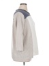 LOGO by Lori Goldstein Color Block Gray Pullover Sweater Size 1X - photo 4