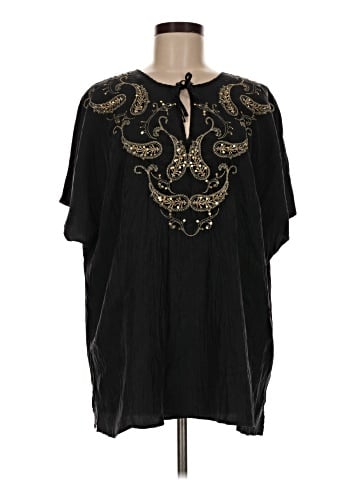 Marina Rinaldi Short Sleeve Top (view 1)