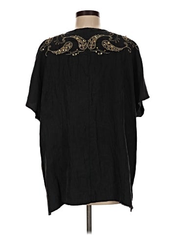 Marina Rinaldi Short Sleeve Top (view 2)