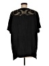 Marina Rinaldi 100% Viscose Black Short Sleeve Top Size 29 waist - photo 2