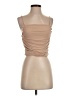 Superdown Tan Sleeveless Top Size S - photo 1