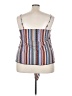 Unbranded 100% Polyester Blue Sleeveless Blouse Size 3XL - photo 2