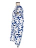 H&M Print Blue Casual Dress Size 6 - photo 5
