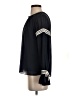 J.Crew 100% Polyester Black Long Sleeve Blouse Size XS - photo 5