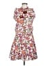 Samson 100% Cotton Paisley White Cocktail Dress Size M - photo 1