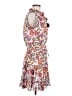 Samson 100% Cotton Paisley White Cocktail Dress Size M - photo 4