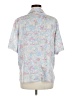 ASOS Design 100% Polyester Paisley Blue Short Sleeve Blouse Size 6 - photo 2