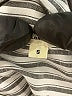 Max Studio Stripes Silver Long Sleeve Blouse Size S - photo 8