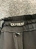 Express 100% Polyester Black Casual Pants Size L - photo 7