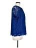 J.Crew Blue Short Sleeve Blouse Size M (tall) - photo 4