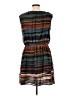 Charlie Jade 100% Polyester Stripes Brown Casual Dress Size L - photo 2